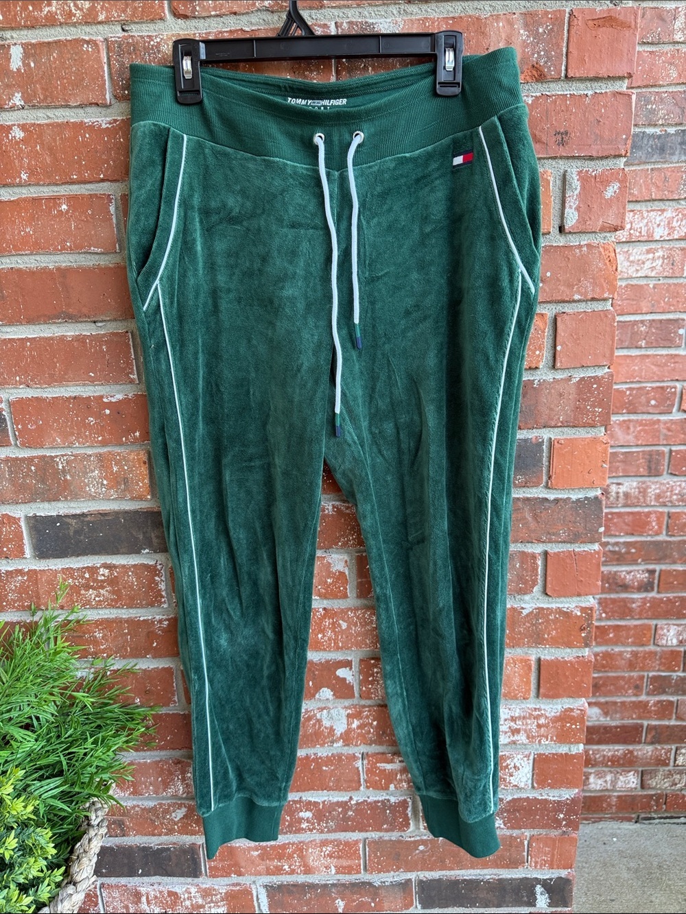 Tommy Hilfiger Sport sweatpants in a Rich Green Color